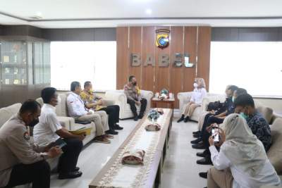 Kapolda Babel Terima Kunjungan Kerja BPH Migas