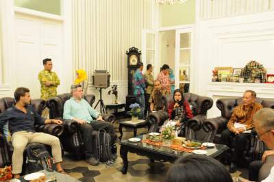 20 Delegasi GLF Kunjungi Hutan Adat Kasepuhan Karang