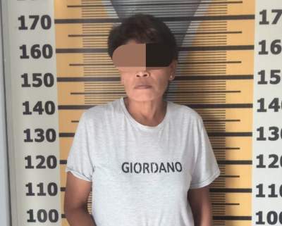 Janda di Tebing Tinggi ditangkap simpan sabu dalam bra.(istimewa).