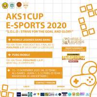 AKS1 CUP 2020 UPN Jakarta Hadir Dengan Kompetisi E-Sports