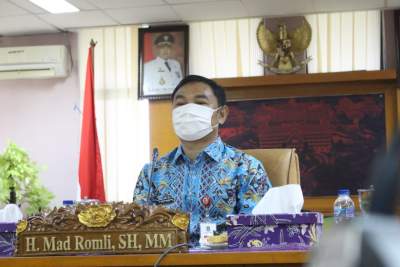 Mad Romli Hadiri RAT Kopsyah BMI Melalui Virtual