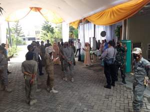 Pejabat BPBD Nekat Gelar Pesta Pernikahan, Petugas Gabungan Bubarkan Acara