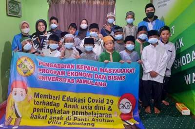 Edukasi Covid 19 dan Peningkatan Pembelajaran Bakat Anak