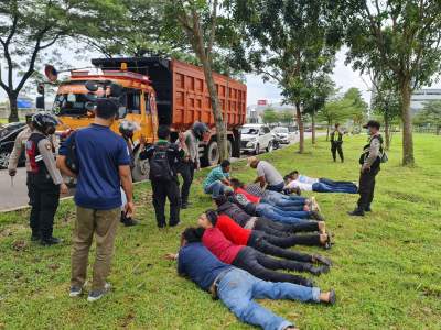 Polda Banten amankan para pelaku debt colector