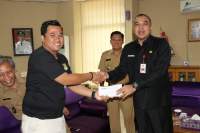 Zaki Lepas Tim Desa Kadu diajang PORDES Tingkat Nasional