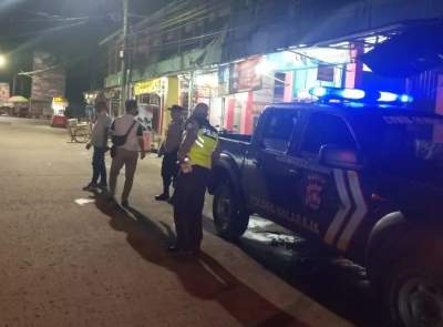Cegah Kejahatan, Polsek Balaraja Gelar Patroli Malam