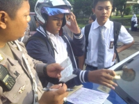 Puluhan Pelajar Cilegon Terjaring Razia