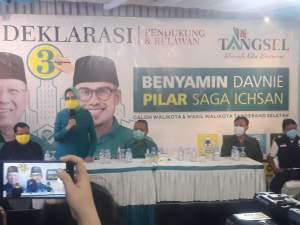 Diusung Hanya Satu Partai Golkar, Pasangan Bang Ben - Pilar Unggul di Pilkada Tangsel