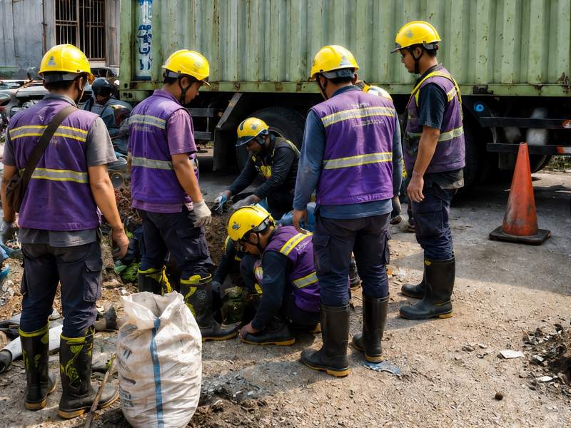 Upaya Pulihkan Tekanan Air Terus Dilakukan, PERUMDAM TKR Lakukan Rekayasa Aliran Jaringan Perpipaan