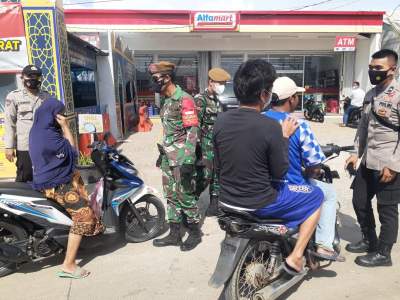Polresta Tangerang dan 3 Pilar Bagikan 27.170 Helai Masker