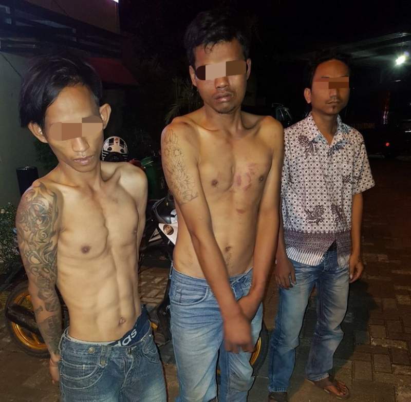 Tersangka curanmor di Kabupaten Tangerang.