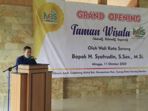 Resmikan Taman Wisata MBS di Curug, Wali Kota Serang Berharap PAD meningkat