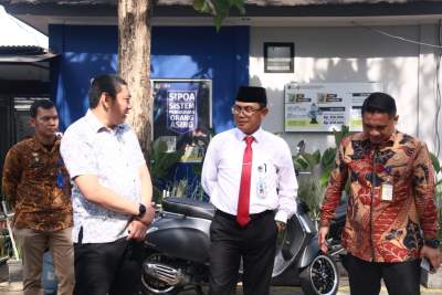 Tinjau Kanim Kelas I Non TPI Tangerang, Kakanwil : &ldquo;Maksimalkan Sarpras untuk Pelayanan&rdquo;