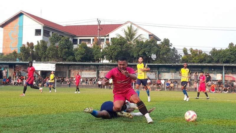 Alma FC Tak Terbendung, Permalukan Allstar Pakujaya 3 Gol Tanpa Balas