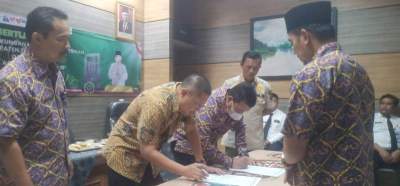 Jabatan Kadis DLHK Diserahterimakan Kepada Fachrurozi