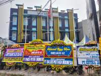 Karangan Bunga ucapan HUT ke-62, Penuhi Bank bjb Cabang Balaraja