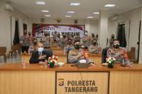Kapolresta Tangerang Buka Bimtek Kehumasan