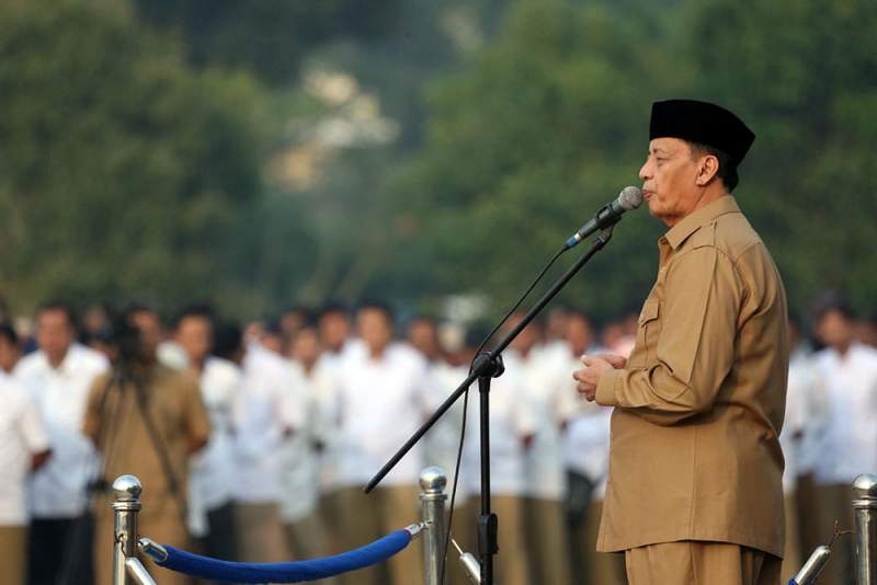 Gubernur Banten Pimpin Upacara Hari Lahir Pancasila