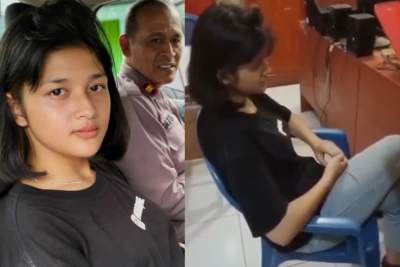 VIDIO: Maling Motor Ini Punya Paras Cantik, Nekat Karena Kecanduan Pil Koplo