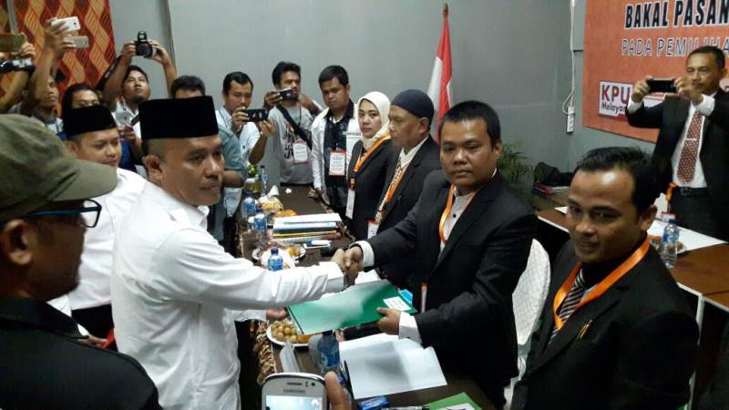 Pasangan calon perseorangan Kabupaten Lebak.