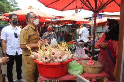 Masih Semrawut, Helldy Sedih Saat Sidak Pasar Kranggot