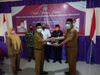 CR Inton Hadiri  Sertijab Kades Rawa Rengas Kosambi