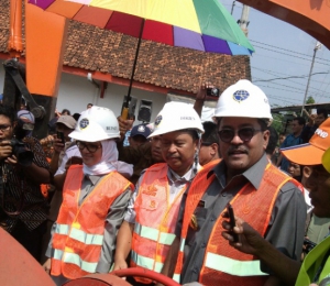 Ditjen KA Resmikan Ground Breaking Stasiun Maja