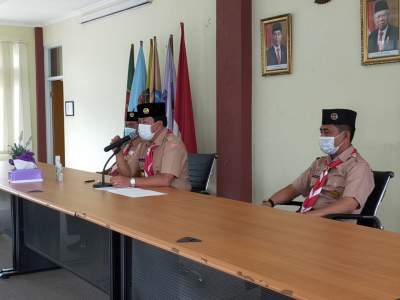 Kwarcab Pramuka Gelar Kursus Pembina Pramuka Mahir Secara Virtual
