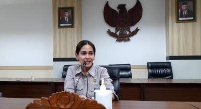 Ketua Bapemperda DPRD Kota Tangsel, Ledy MP Butar-Butar.