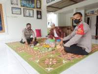 Pelihara Kamtibmas, Binmas  Polsek Panongan Sowan Ke Ulama
