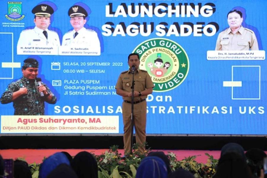 Dinas Pendidikan Kota Tangerang, Luncurkan Program Pembelajaran Sagu Sadeo