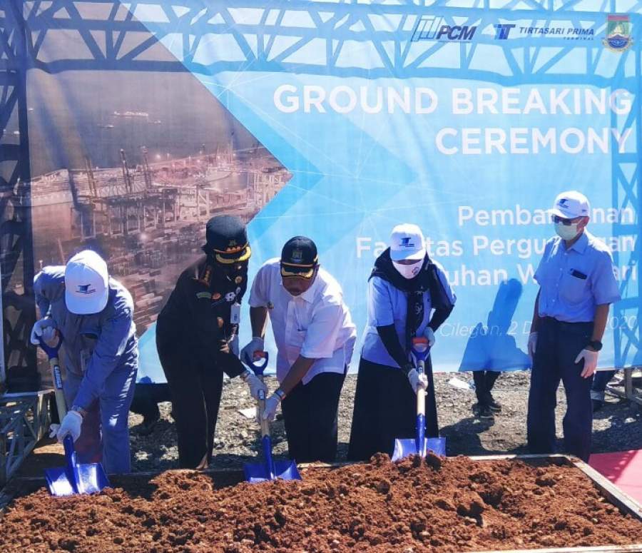 PT PCM Mulai Bangun Gudang Pelabuhan Warnasari