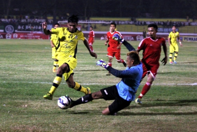 Perempat Final, Perserang Jajal Persiba Bantul