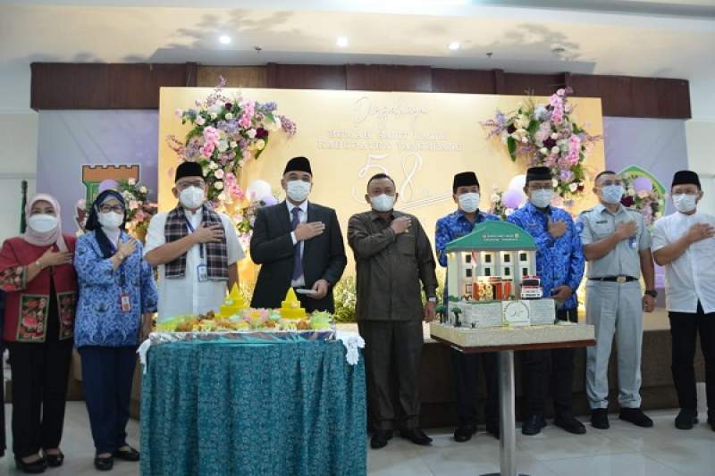 Zaki Hadiri HUT RSU Tangerang Ke-58