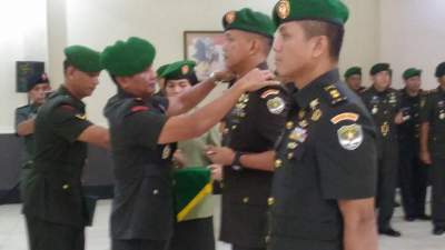 Kodim 0506/Tangerang Gelar Sertijab Letkol Inf Achiruddin kepada Letkol Inf M Imam