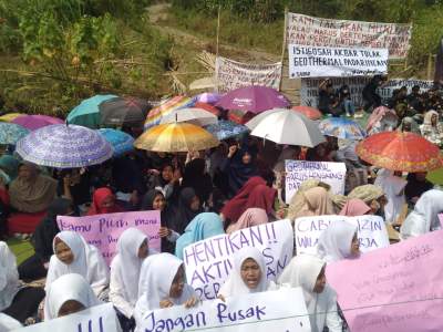 Gelar Istighosah, Masyarakat Padarincang Minta Pemerintah Hentikan Proyek PLTPB Geotermal