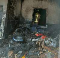 Satu Unit Rumah di Panongan Ludes Terbakar Beserta Isinya