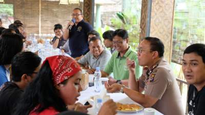 Kapolresta Ajak Wartawan Coffee Morning