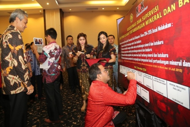 Plt Guberrnur Banten Hadiri Koordinasi dan Supervisi Pertambangan Mineral dan Batubara