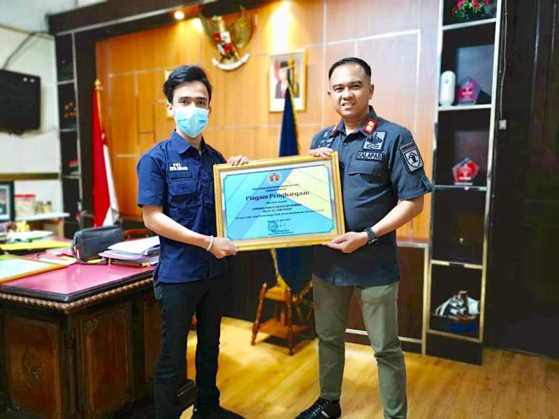 Dukung Pembangunan ZI WBK, PWI Banten Berikan Piagam Penghargaan Kepada Lapas Pemuda Tangerang