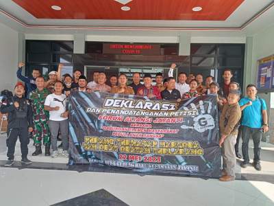 Darurat Peredaran Excimer, Warga Jayanti Tandatangani Petisi