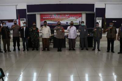 Tolak Anarkistis, Kabupaten Tangerang Deklarasikan Gerakan Cinta Damai