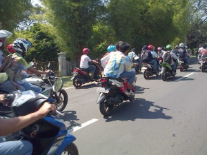 Siswa SMA Lulusan Masih Saja Konvoi