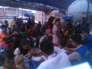 LTP dan Dinkes Gelar Baksos Pengobatan Gratis