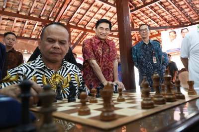 Wagub Banten A Dimyati Natakusumah Gelar Turnamen Catur Berkah Ramadan Dimyati Cup 2025 dan Buka Bersama