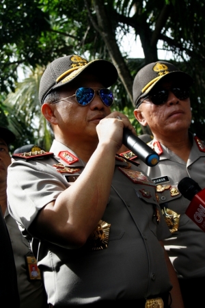 Kapolri Tinjau Langsung Kontrakan Terduga Teroris