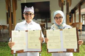Bupati Lebak MOU Bidang Pariwisata dengan Bupati Banyuwangi