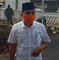 Kabid PSLB3 PK (Pengelolaan Sampah Limbah B3 dan Peningkatan Kapasitas) DLH Kota Serang, Raffiudin saat di temui di ruang kerjanya, Selasa (2/3/2021).