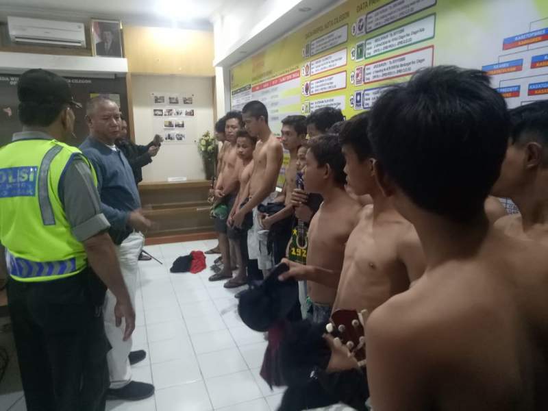 Mengantisipasi Premanisme dan Narkoba Polres Cilegon Laksanakan Cipkon