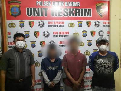 Keroyok Korban Hingga Masuk UGD, Dua Sekawan Kompak Gol Dibui Polsek Datuk Bandar